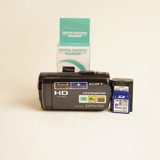 Sony Handycam HDR-CX150 Camcorder | Tested & Working | Grey