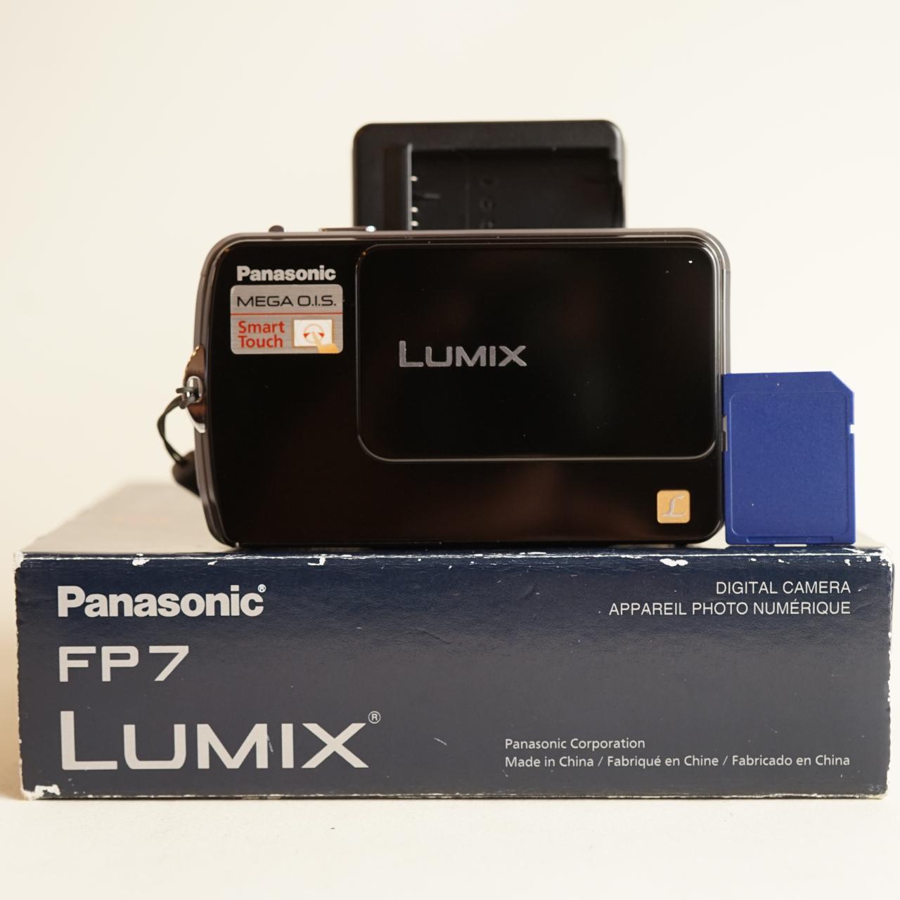 Panasonic Lumix DMC-FP7 Digital Camera | 16.1MP | Tested & Working | Black