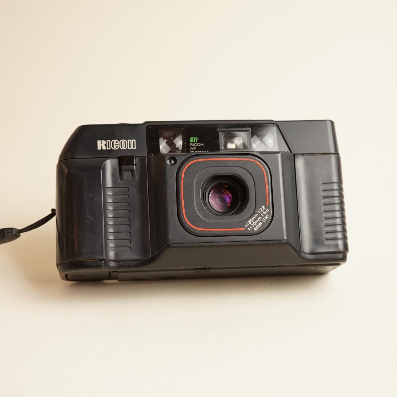 Ricoh TF-500D 35mm Film Camera | Tested & Working | Dark Grey