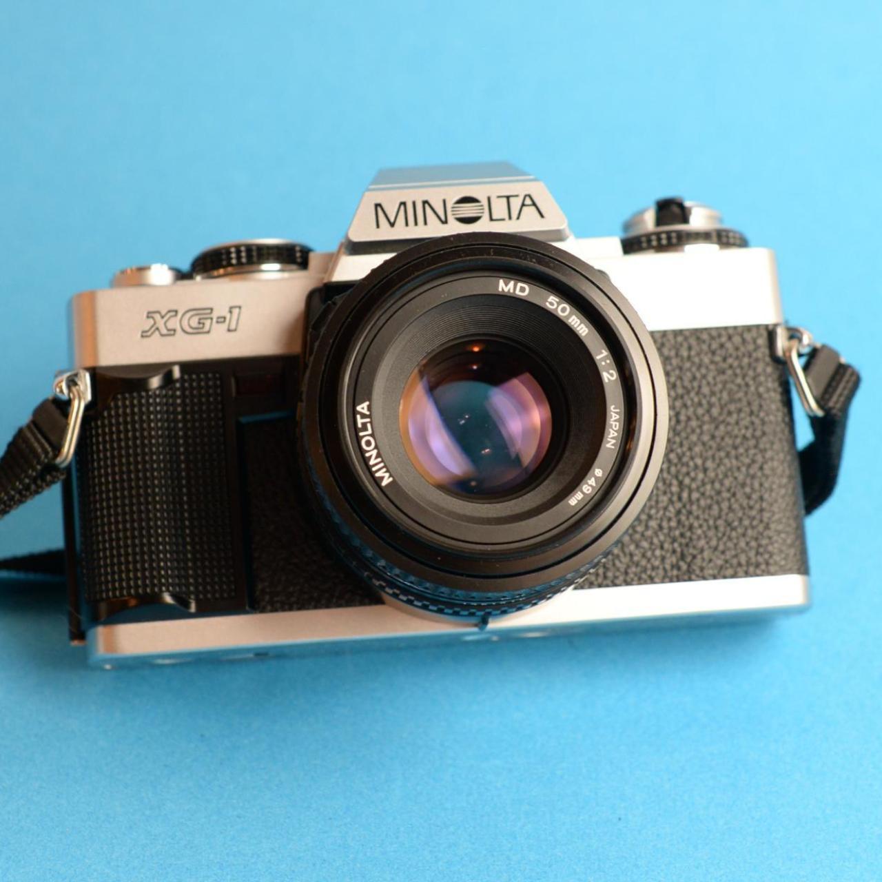 Minolta XG-1 Film Camera | 35mm SLR | Tested & Working | Black & Silver