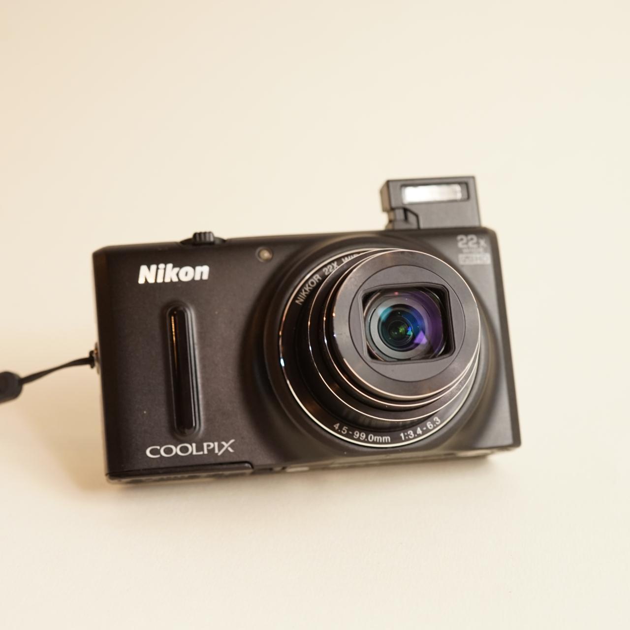 Nikon Coolpix S9600 Digital Camera | 16MP | Tested & Working | Black