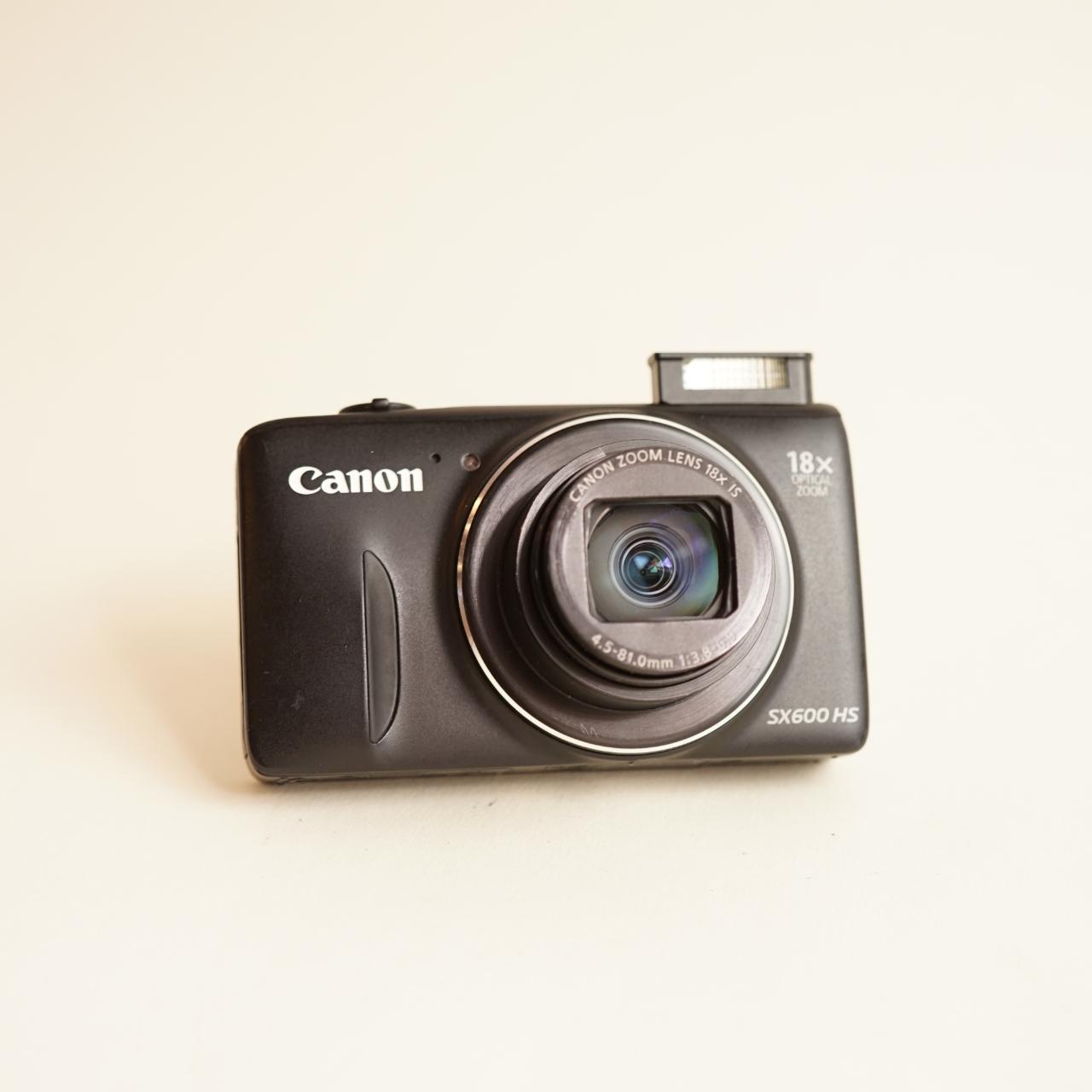 Canon PowerShot SX600 HS Digital Camera | 16MP | Tested & Working | Black