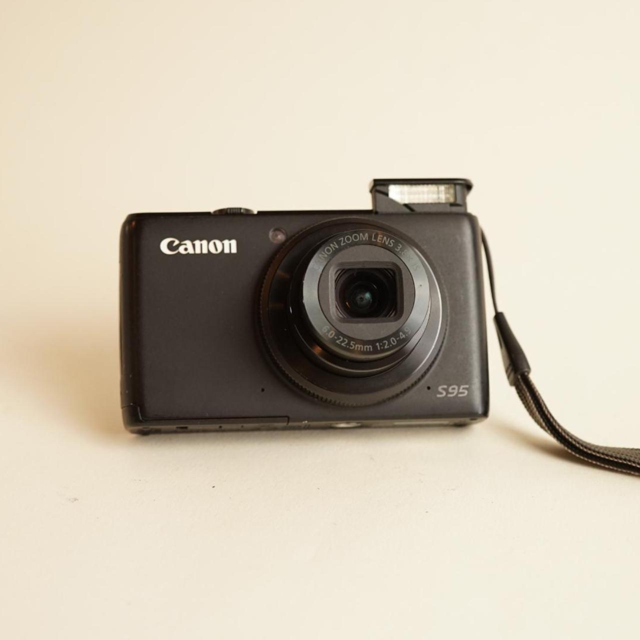 Canon PowerShot S95 Digital Camera | 10MP | Tested & Working | Black