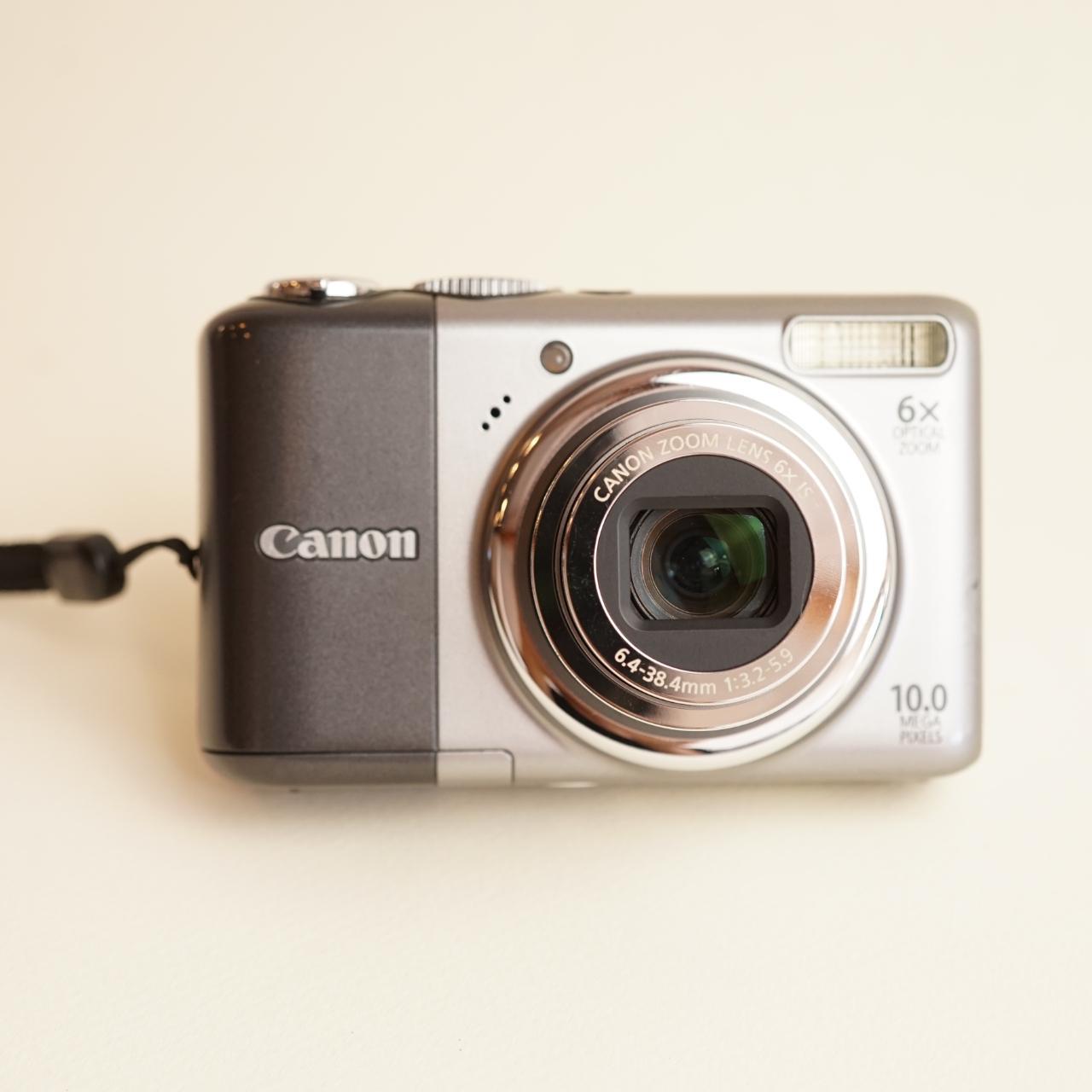 Canon PowerShot A2000 IS Digital Camera | 10MP | Tested & Working | Grey & Silver