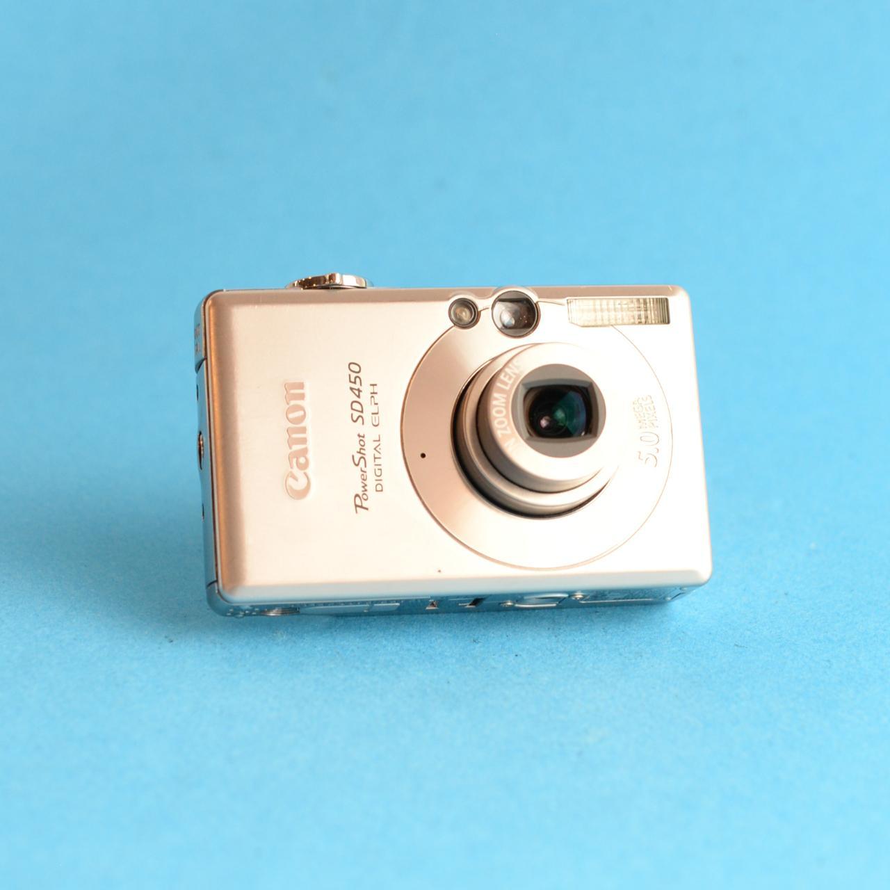 Canon PowerShot SD450 Digital Camera | 5MP | Tested & Working | Silver