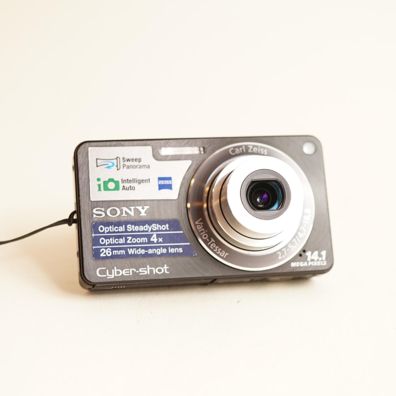 Sony Cyber-shot DSC-W350 Digital Camera | 14.1MP | Tested & Working | Black