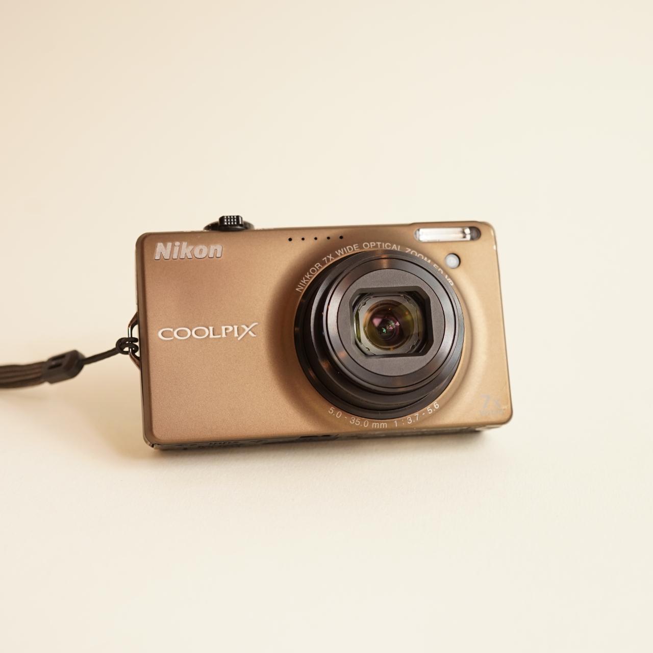 Nikon Coolpix S6000 Digital Camera | 14.2MP | Tested & Working | Brown