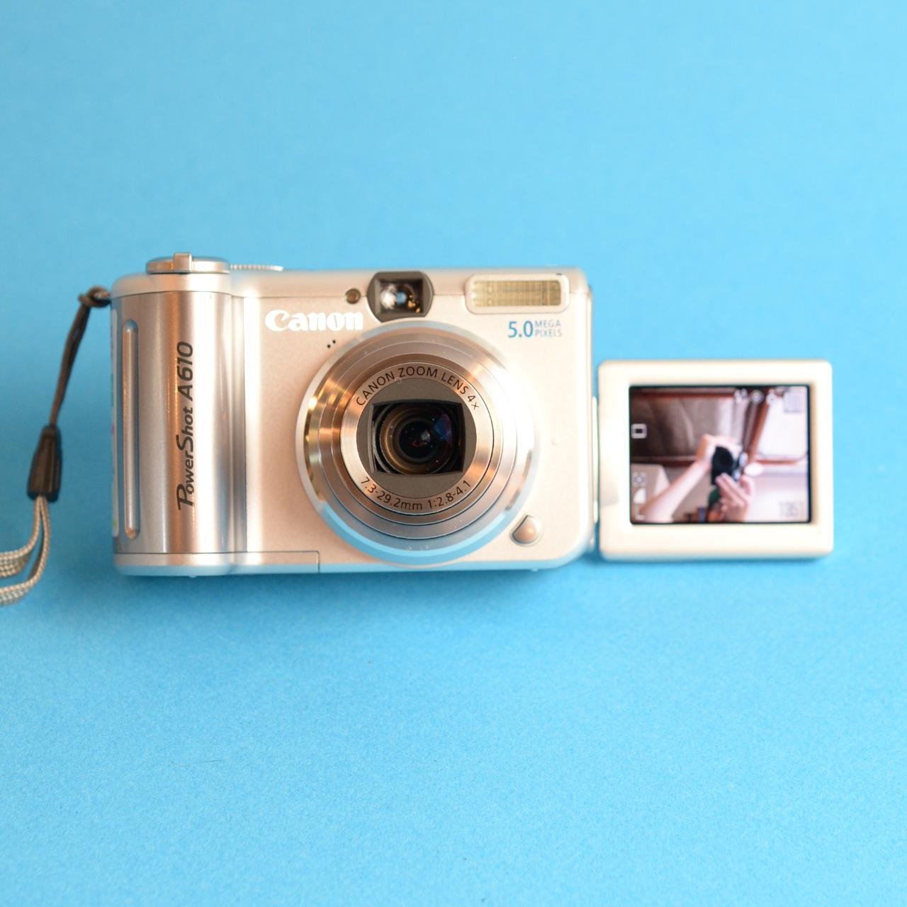 Canon PowerShot A610 | 5.0MP | Tested & Working | Silver