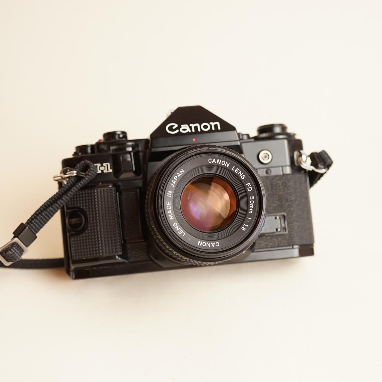 Canon A-1 Film Camera | 35mm SLR | Tested & Working | Black