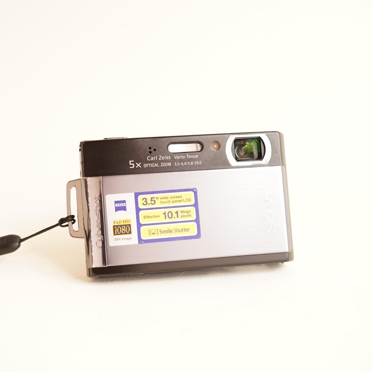 Sony Cyber-shot DSC-T300 Digital Camera | 10.1MP | Tested & Working | Black & Grey