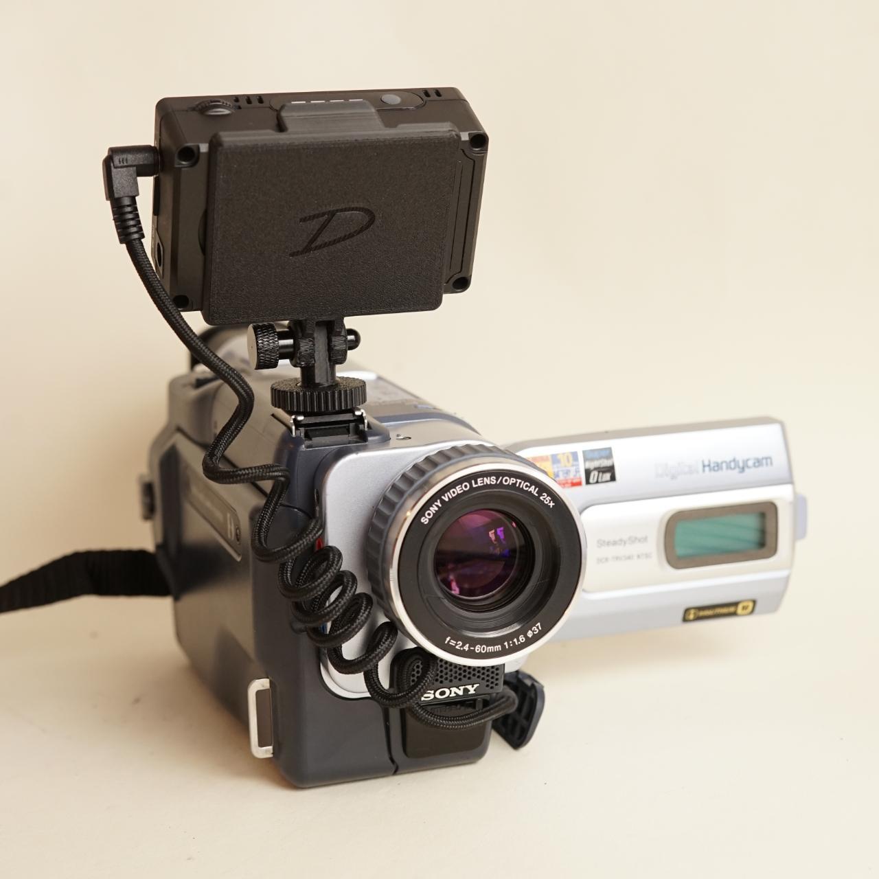 Sony Handycam DCR-TRV340 Digital8 Camcorder with Tapeless Setup | Camcorder | Tested & Working | Silver