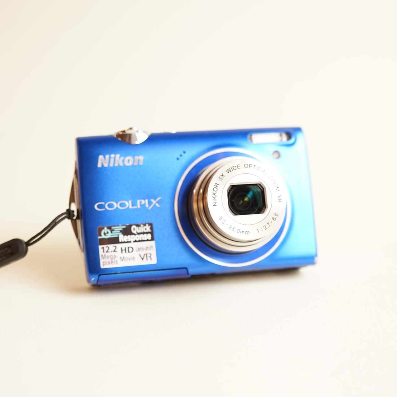 Nikon Coolpix S5100 Digital Camera | 12.2MP | Tested & Working | Blue