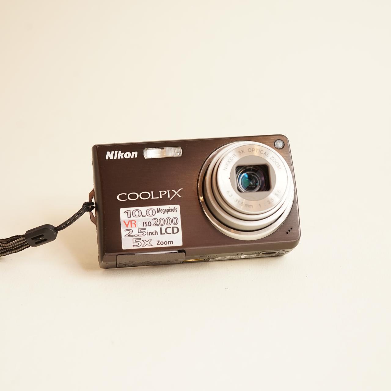 Nikon Coolpix S550 Digital Camera | 10MP | Tested & Working | Brown