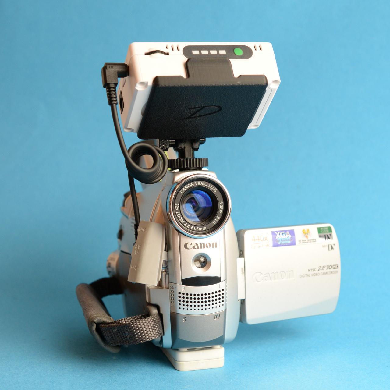 Canon ZR70 Digital Camcorder with Tapeless Accessories | Camcorder | Tested & Working | Silver
