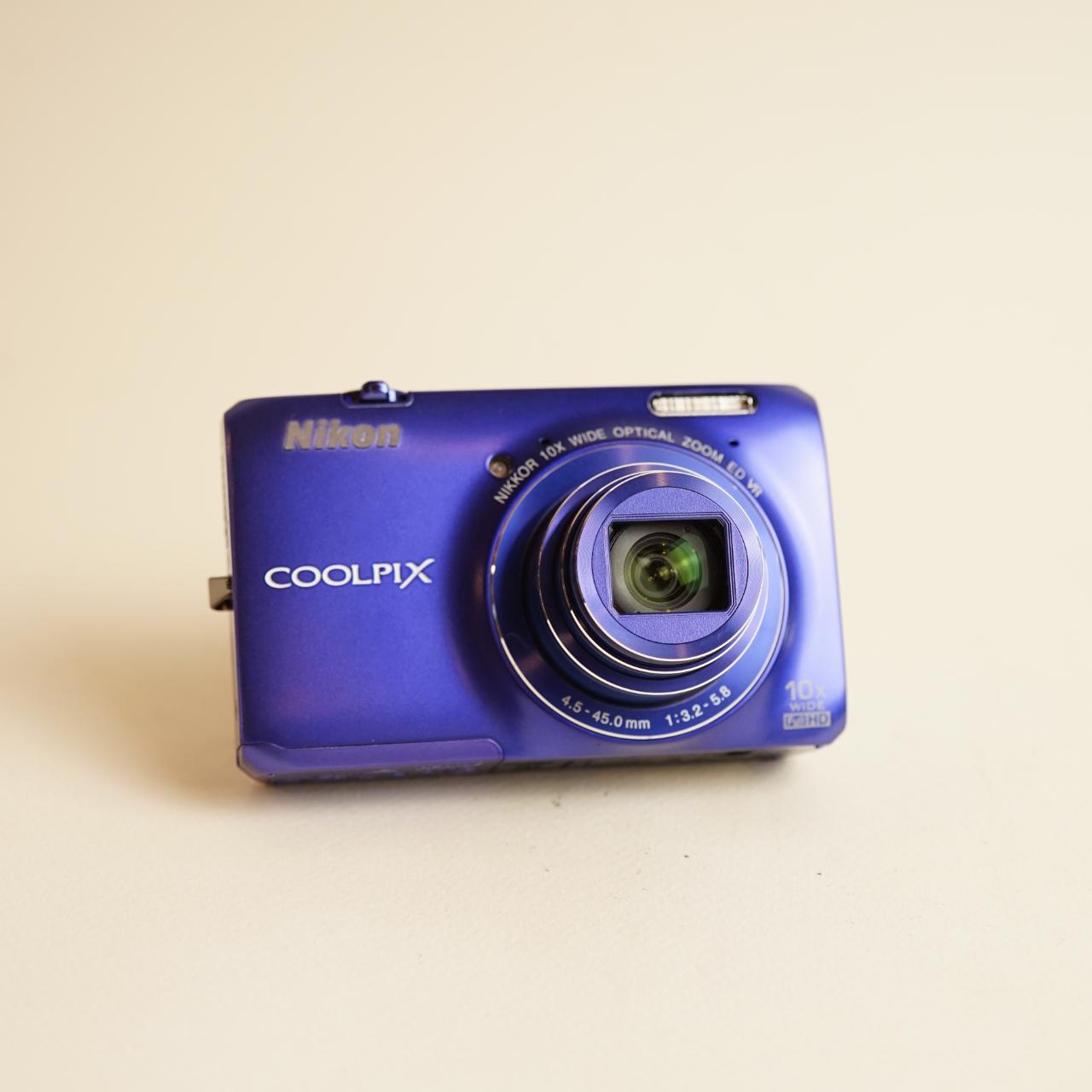Nikon Coolpix S6300 Digital Camera | 16MP | Tested & Working | Blue
