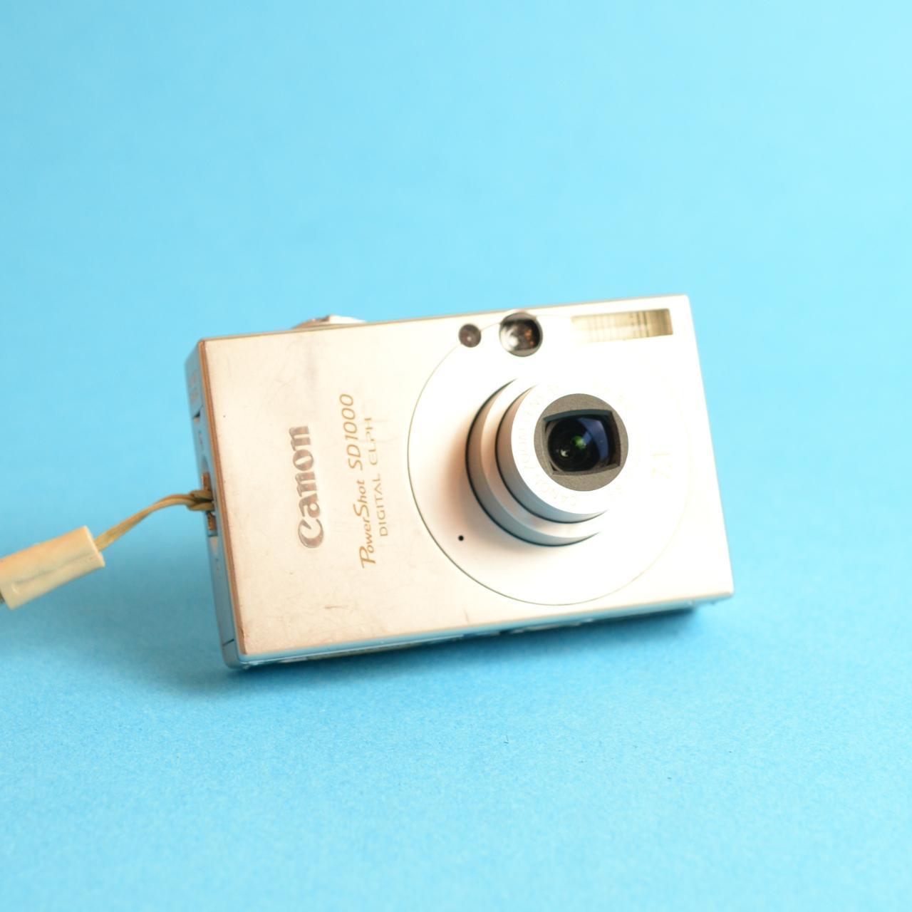 Canon PowerShot SD1000 Digital Camera | 7.1MP | Tested & Working | Silver