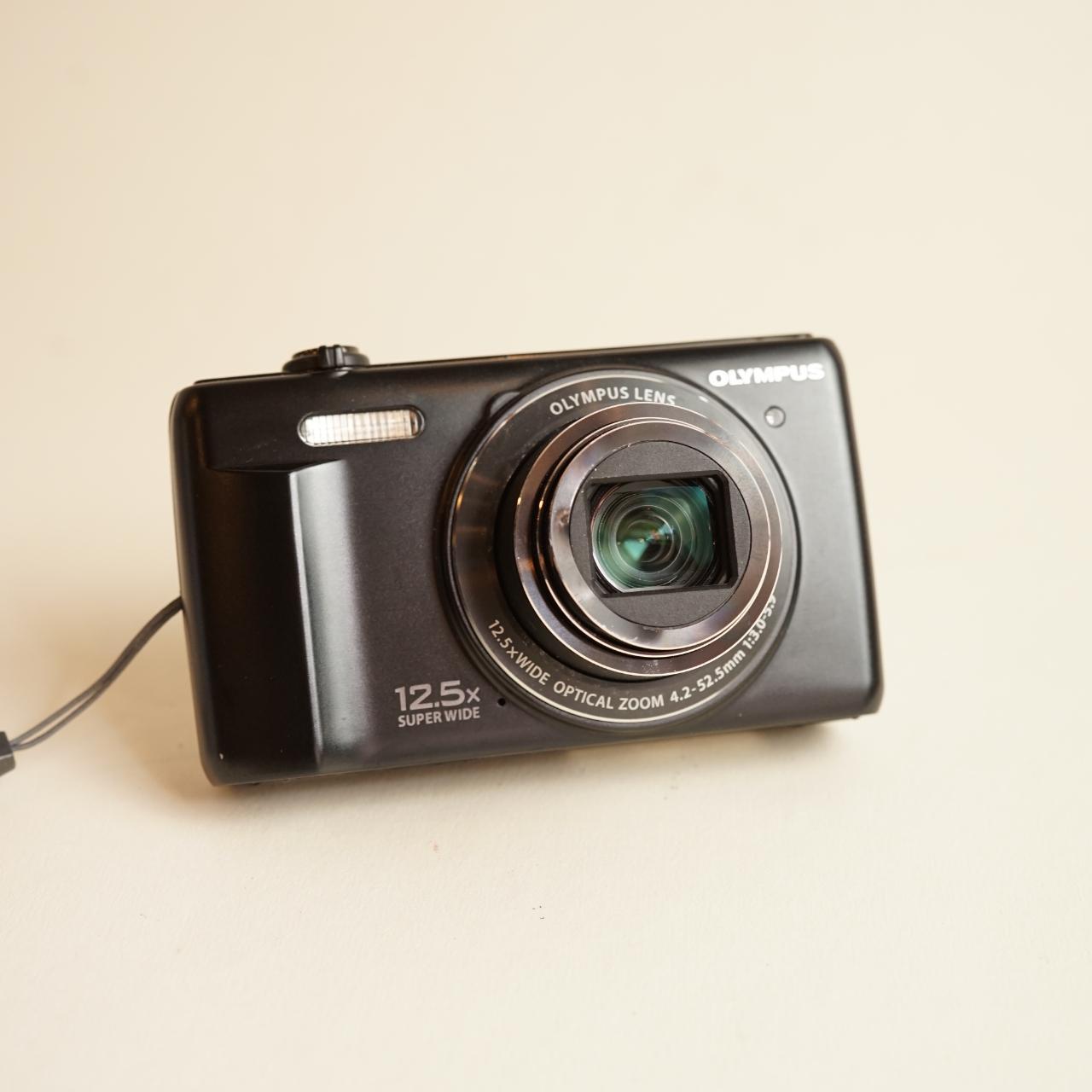 Olympus VR-370 Digital Camera | 16.0MP | Tested & Working | Black