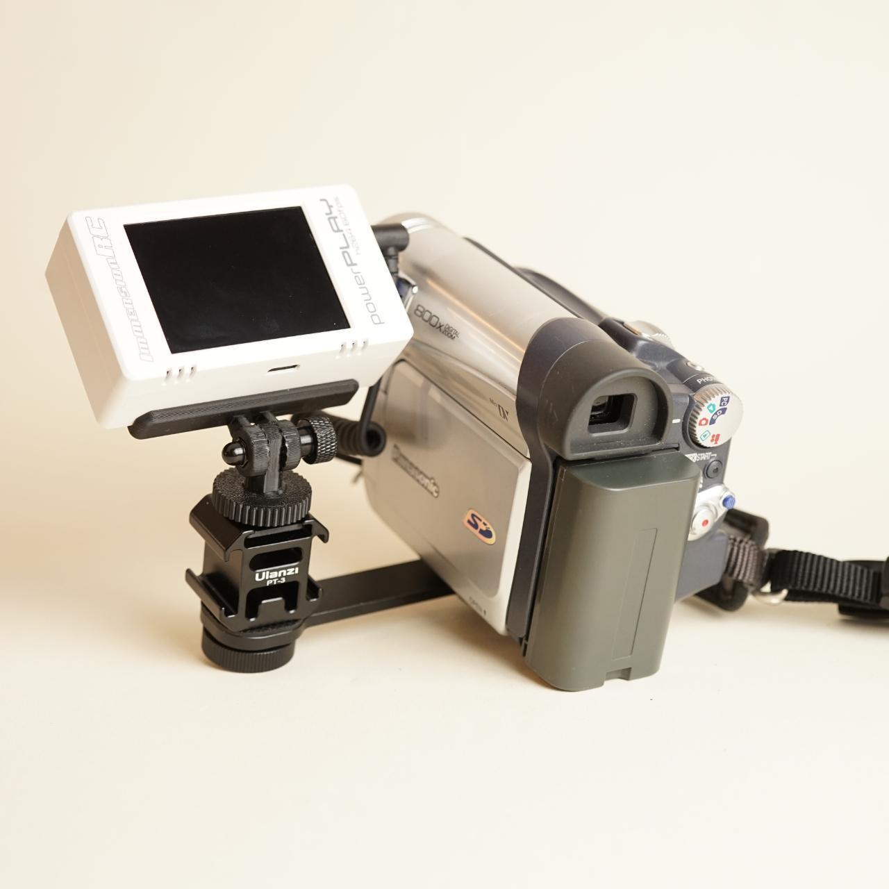 Panasonic PV-GS14 MiniDV Camcorder with Tapeless Setup | Tested & Working | Silver & Grey