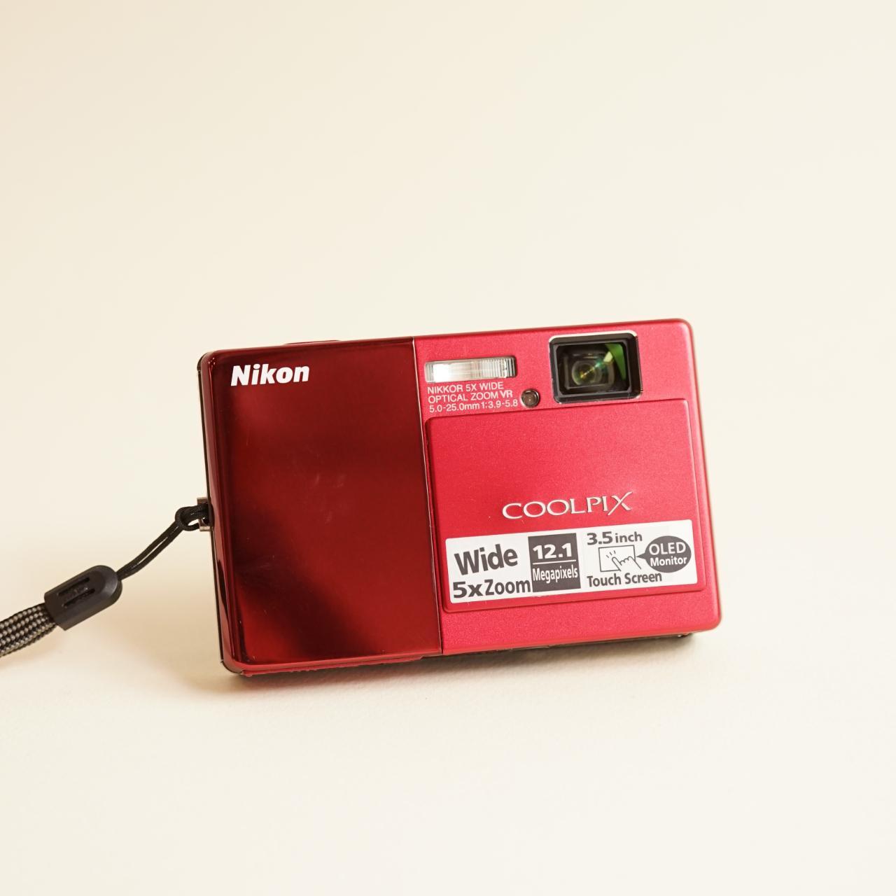 Nikon Coolpix S70 Digital Camera | 12.1MP | Tested & Working | Red