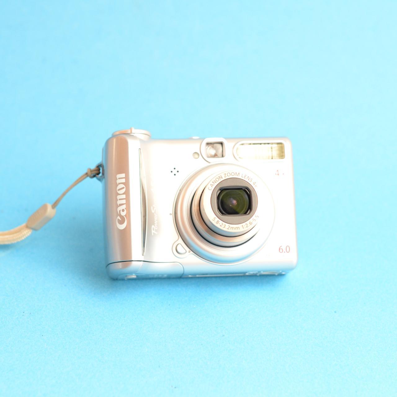 Canon PowerShot A540 Digital Camera | 6MP | Tested & Working | Silver