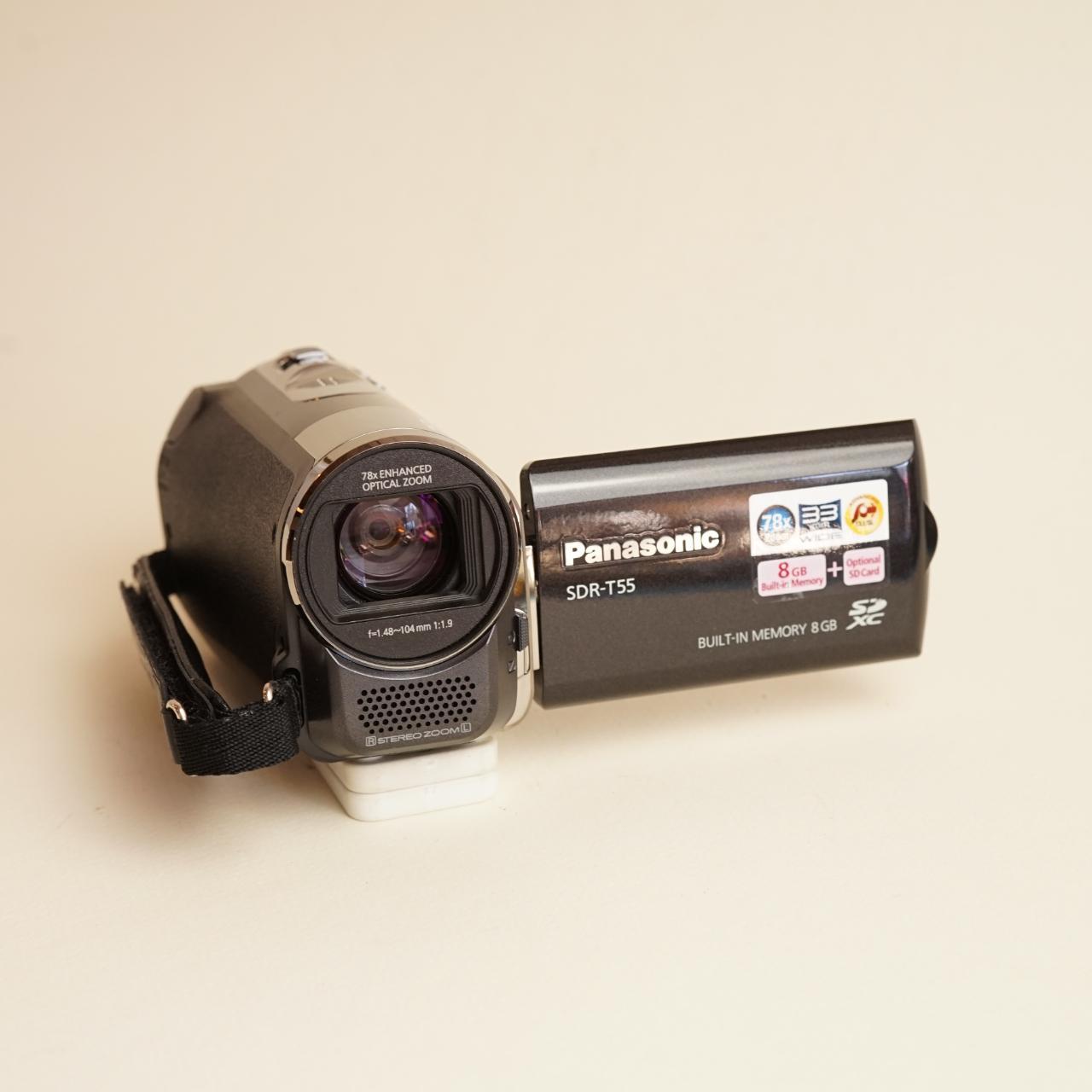 Panasonic SDR-T55 Digital Camcorder | Tested & Working | Black