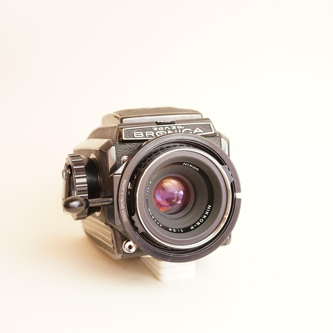 Zenza Bronica Model C Film Camera | 6x6 Medium Format SLR | Tested & Working | Black