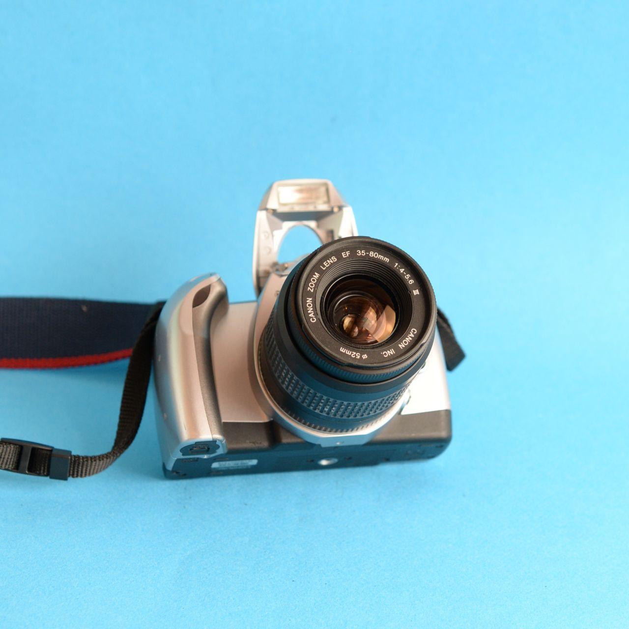 Canon EOS Rebel Ti Film Camera with Canon EF 35–80mm Zoom Lens | 35mm SLR | Tested & Working | Silver