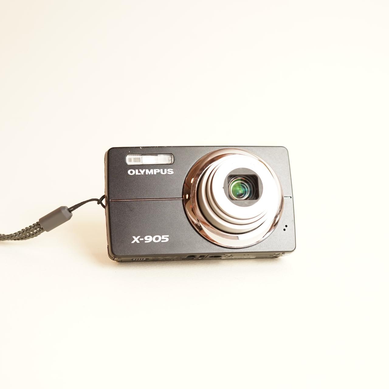 Olympus X-905 Digital Camera | 12MP | Tested & Working | Black