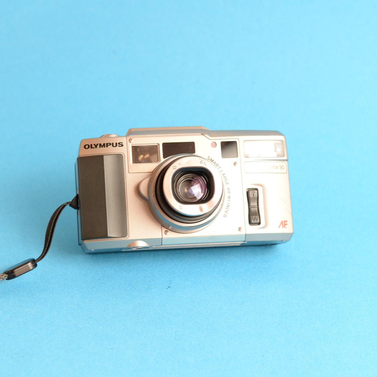 Olympus Accura View 90 Film Camera | 35mm Point & Shoot | Tested & Working | Silver