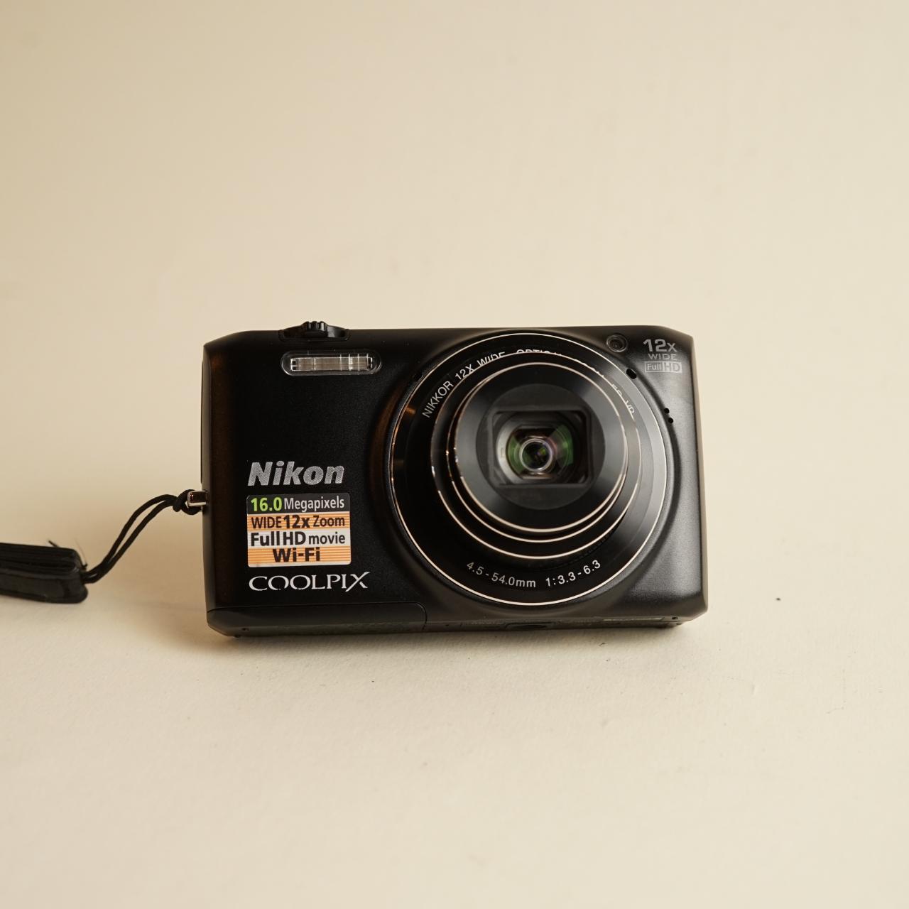 Nikon Coolpix S6800 Digital Camera | 16MP | Tested & Working | Black