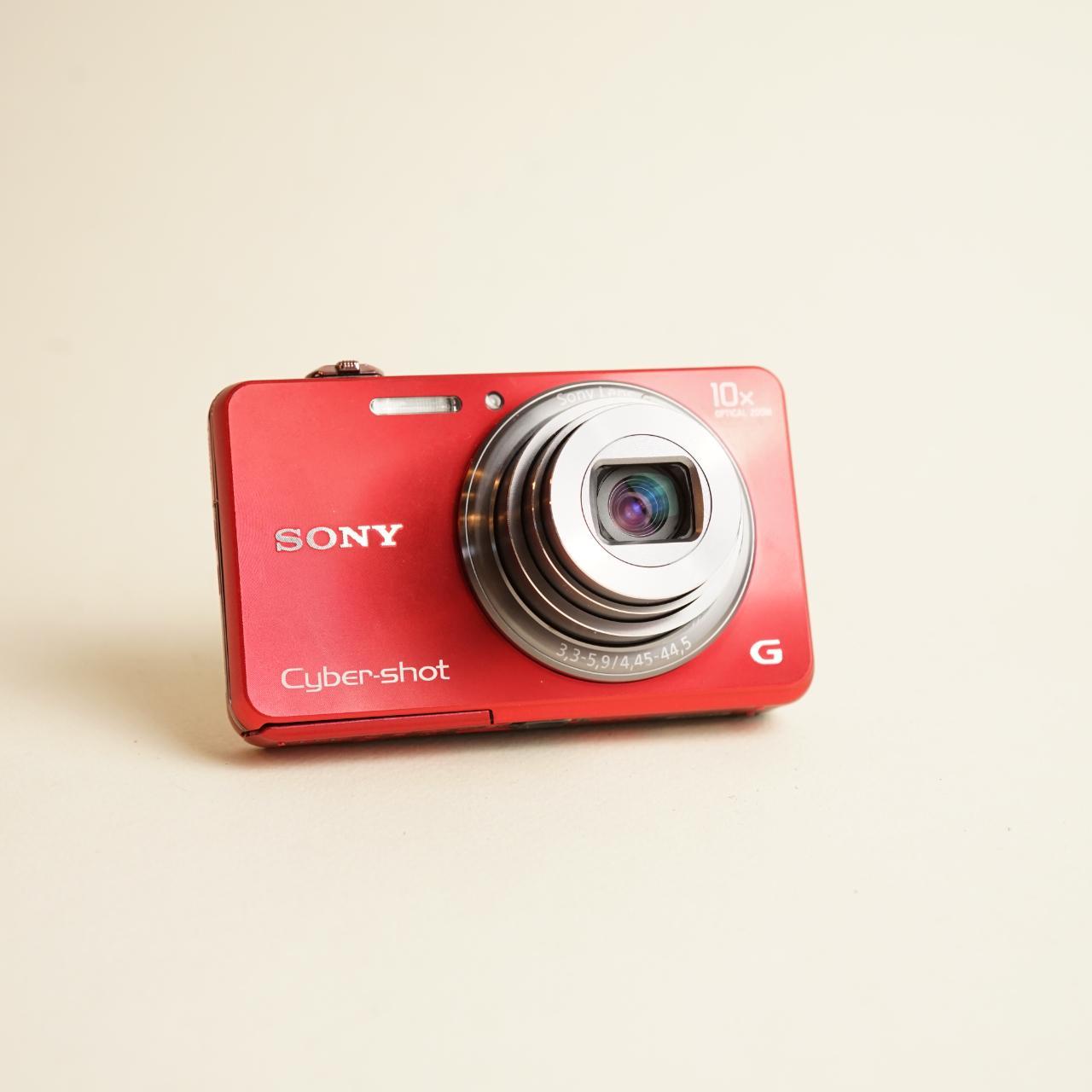 Sony CyberShot DSC-WX150 Digital Camera | 18.2MP | Tested & Working | Red