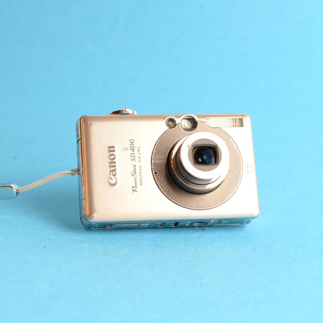 Canon PowerShot SD400 Digital Camera | 5MP | Tested & Working | Silver