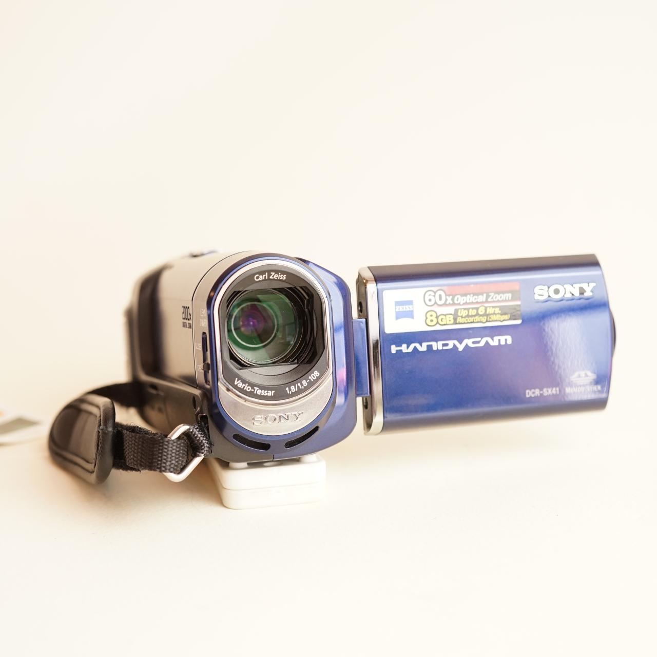Sony Handycam DCR-SX41 Digital Camcorder | Tested & Working | Blue