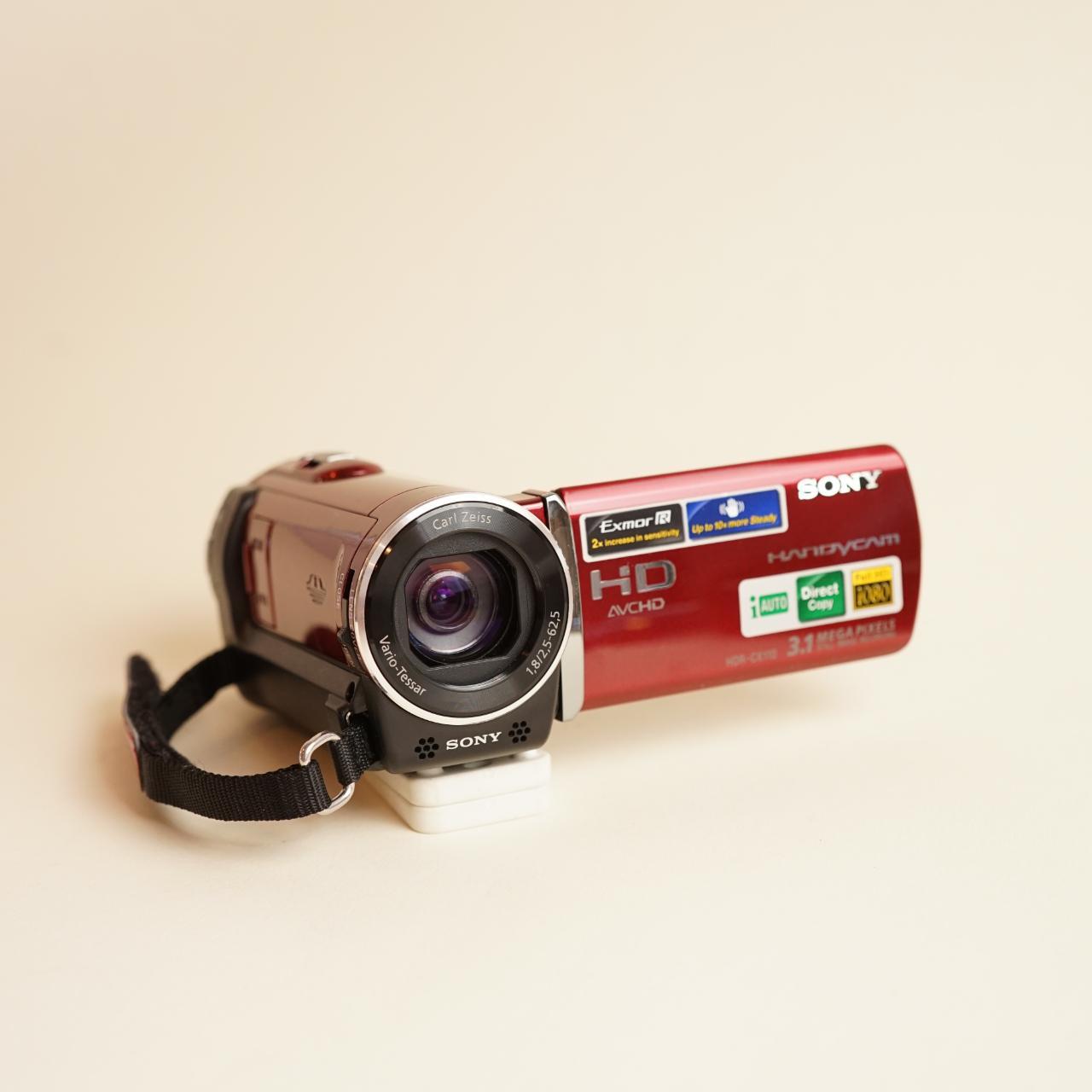 Sony Handycam HDR-CX110 Digital Camera | 3.3MP | Tested & Working | Black
