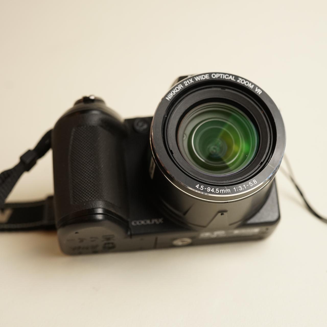 Nikon Coolpix L310 Digital Camera | 14MP | Tested & Working | Black