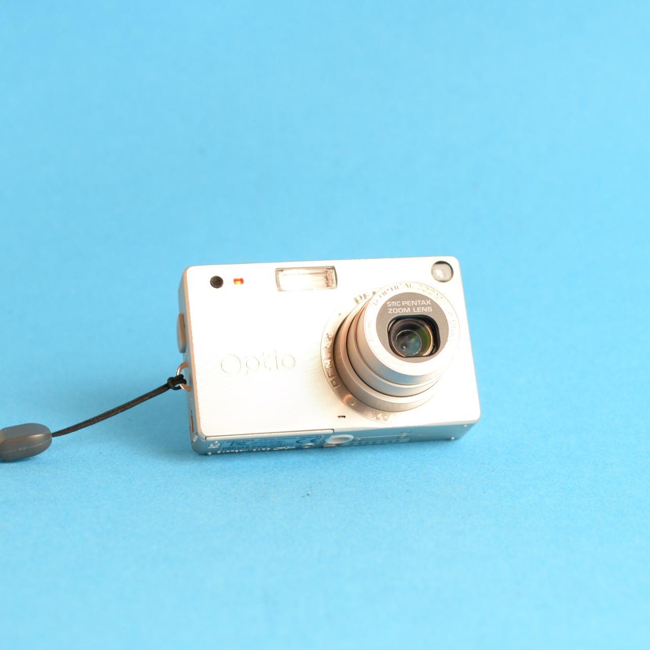 Pentax Optio S4 Digital Camera | 4.0MP | Tested & Working | Silver