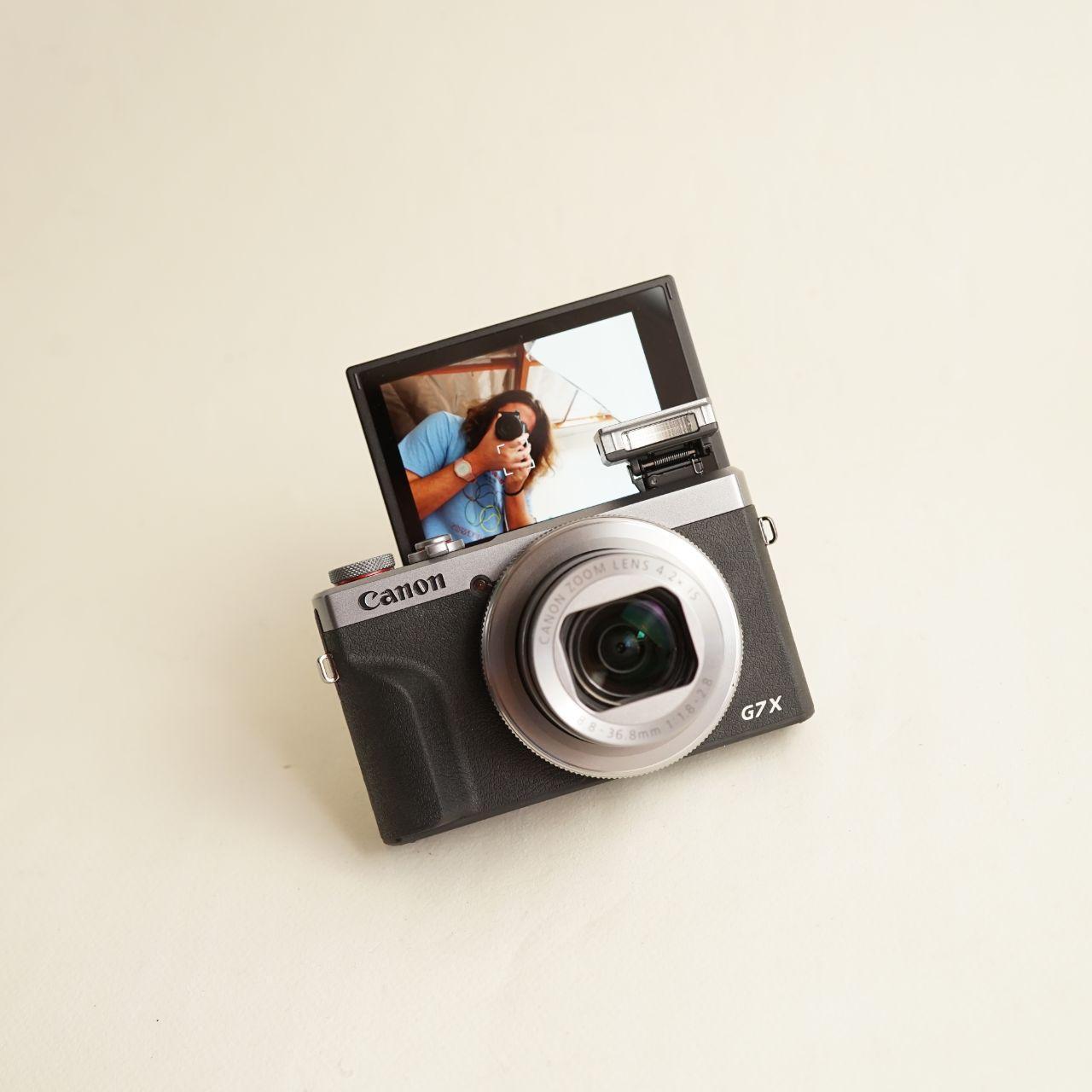 Canon PowerShot G7 X Mark III Digital Camera | 20.1MP | Tested & Working | Black & Silver