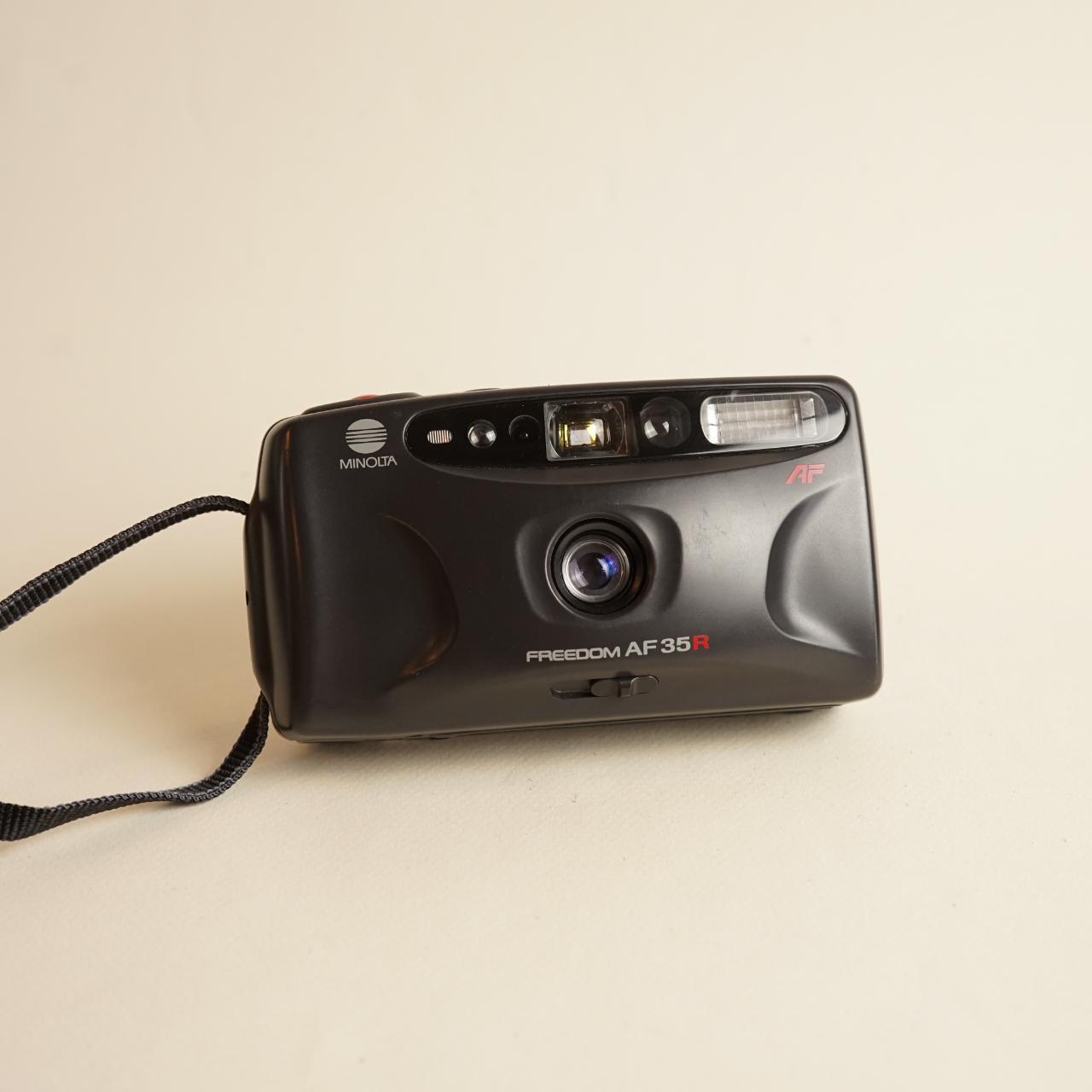 Minolta Freedom AF 35R Film Camera | 35mm Point & Shoot | Tested & Working | Grey