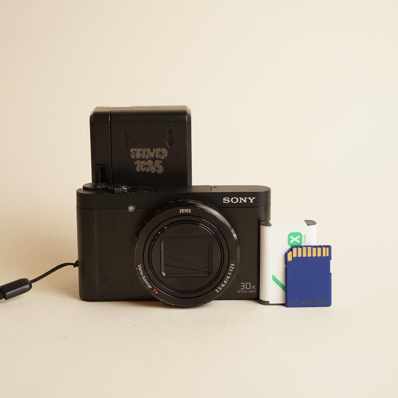 Sony Cyber-shot DSC-WX500 Digital Camera | 18.2MP | Tested & Working | Black