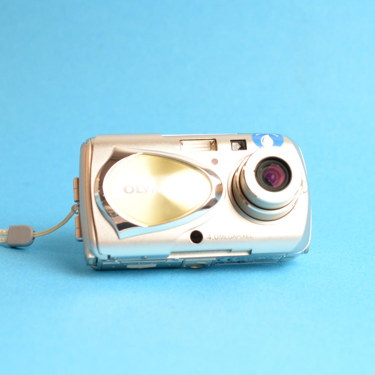 Olympus Stylus 400 Digital Camera | 4.0MP | Tested & Working | Silver