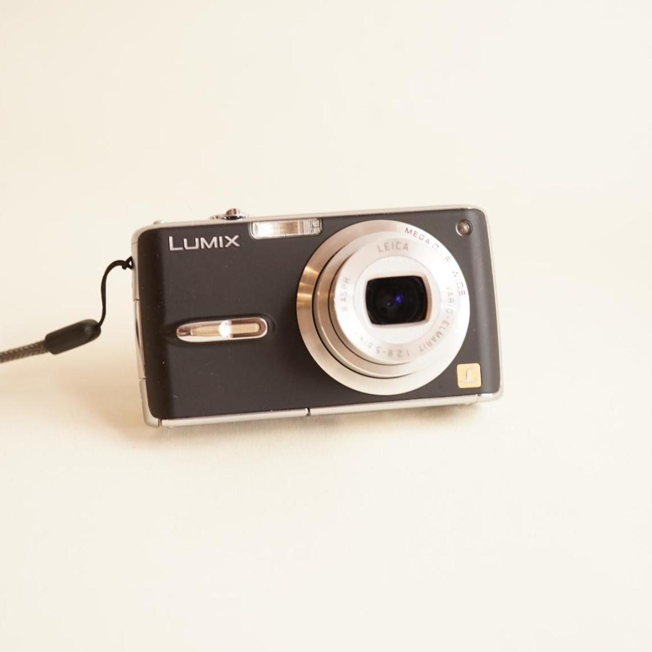 Panasonic Lumix DMC-FX07 Digital Camera | 7.2MP | Tested & Working | Black