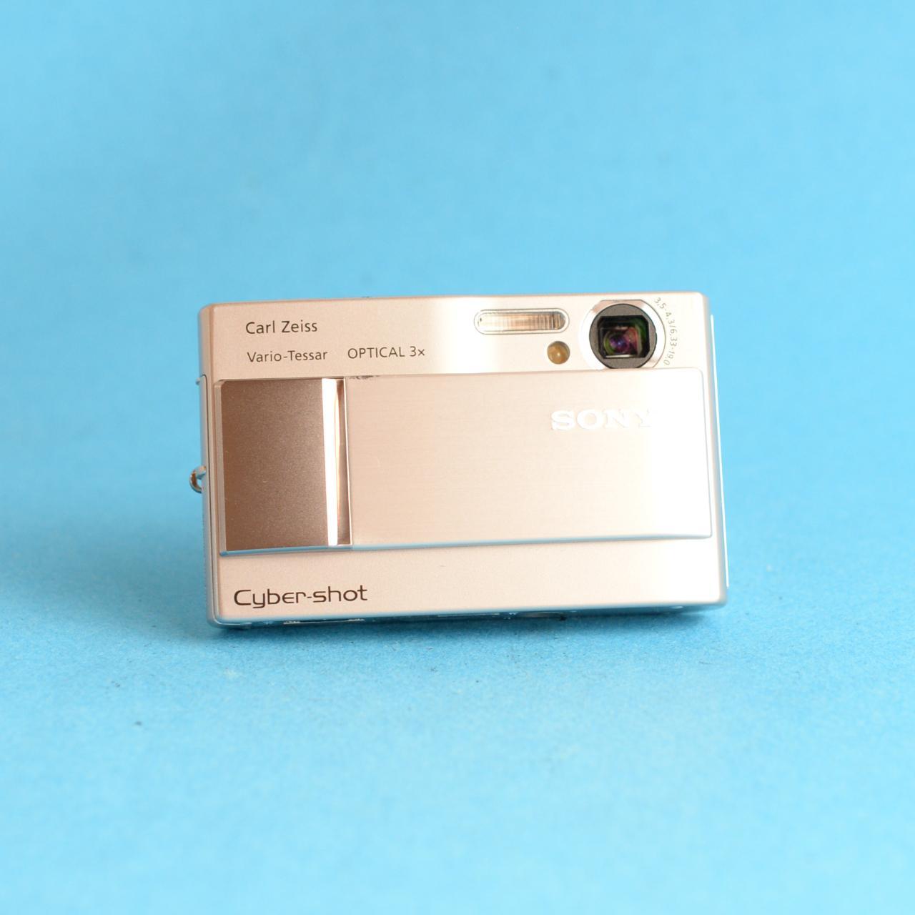 Sony Cyber-shot DSC-T10 Digital Camera | 7.2MP | Tested & Working | Silver