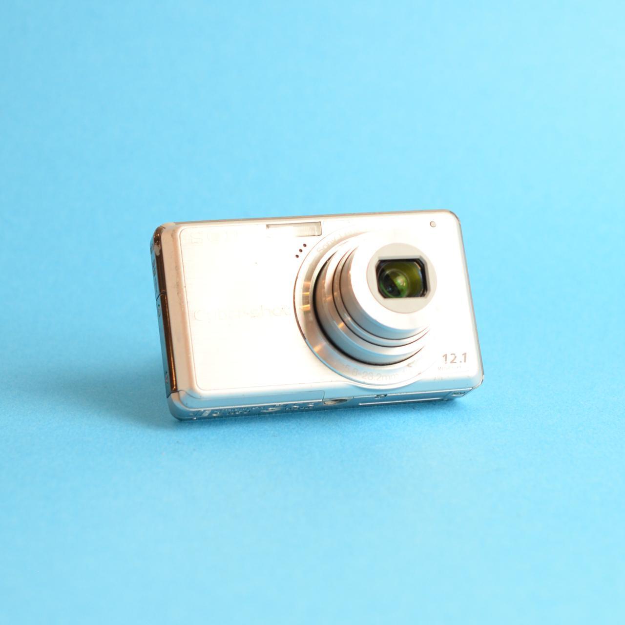 Sony Cyber-shot DSC-S980 Digital Camera | 12.1MP | Tested & Working | Silver
