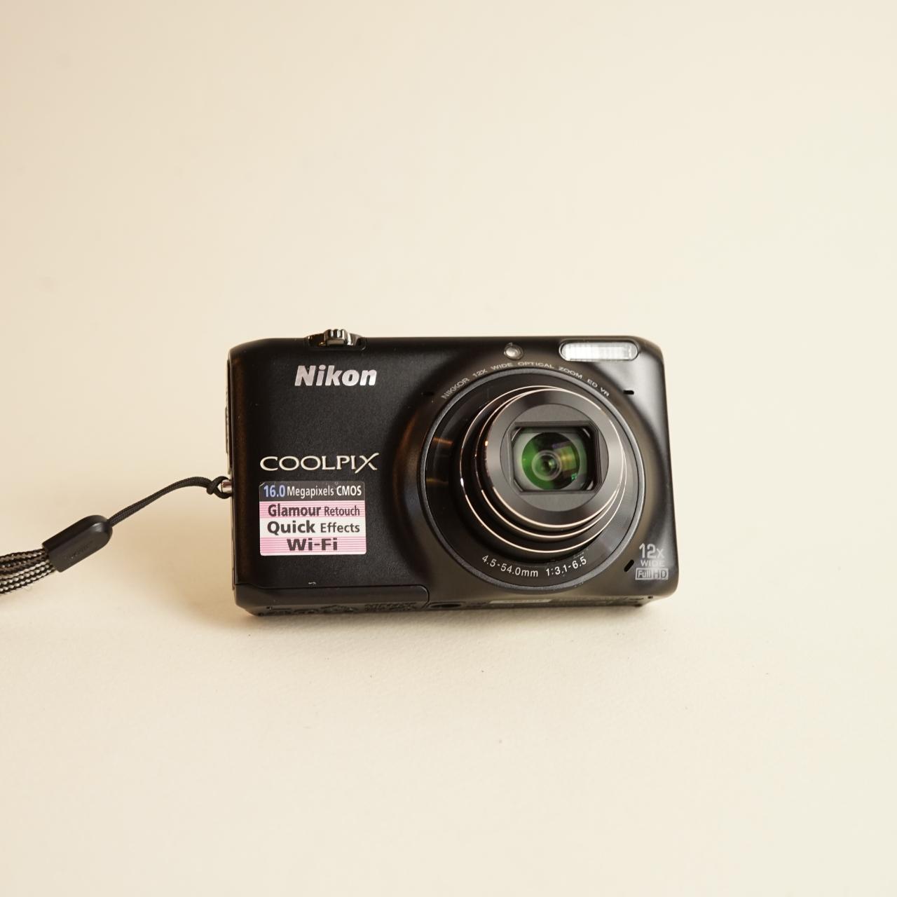 Nikon Coolpix S6500 Digital Camera | 16.0MP | Tested & Working | Black