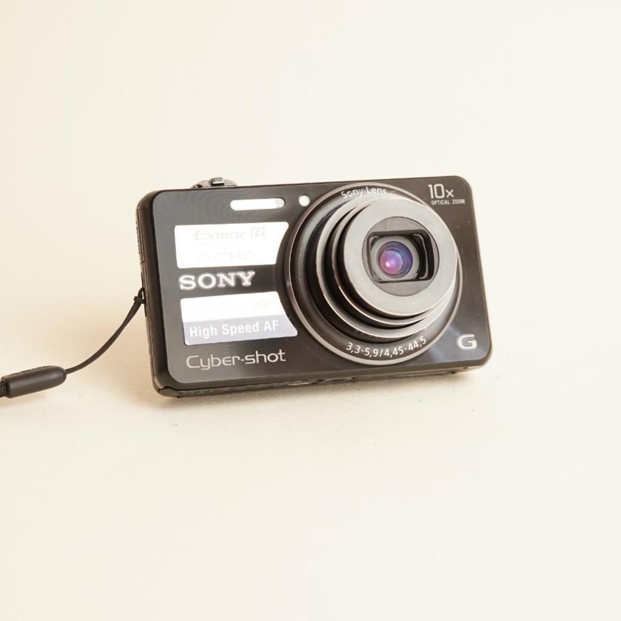 Sony Cyber-shot DSC-WX100 Digital Camera | 18.2MP | Tested & Working | Black