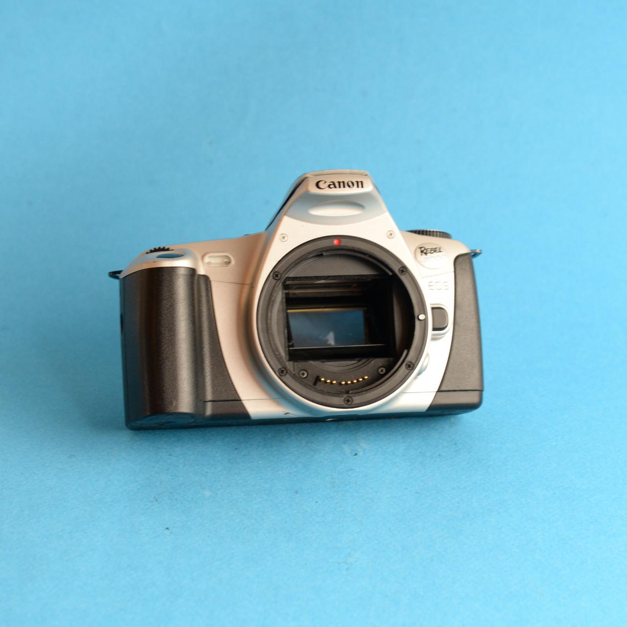 Canon EOS Rebel 2000 Film Camera | 35mm SLR | Read Description | Silver & Black
