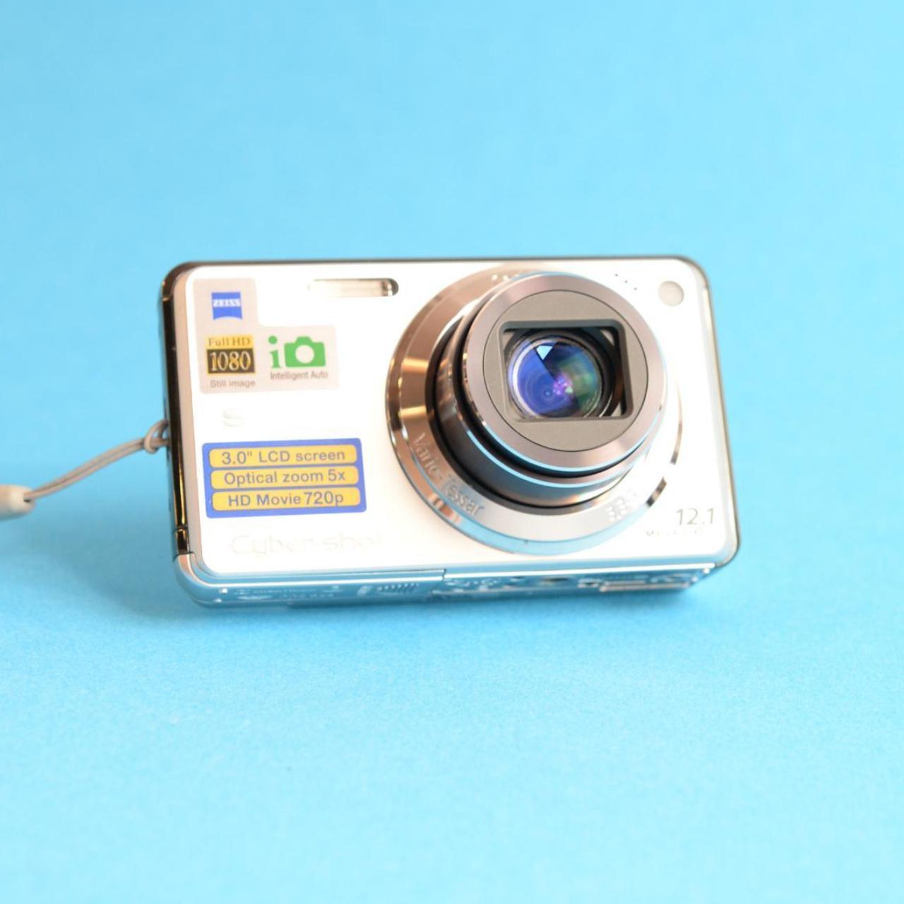 Sony Cyber-shot DSC-W290 Digital Camera | 12.1MP | Tested & Working | Silver