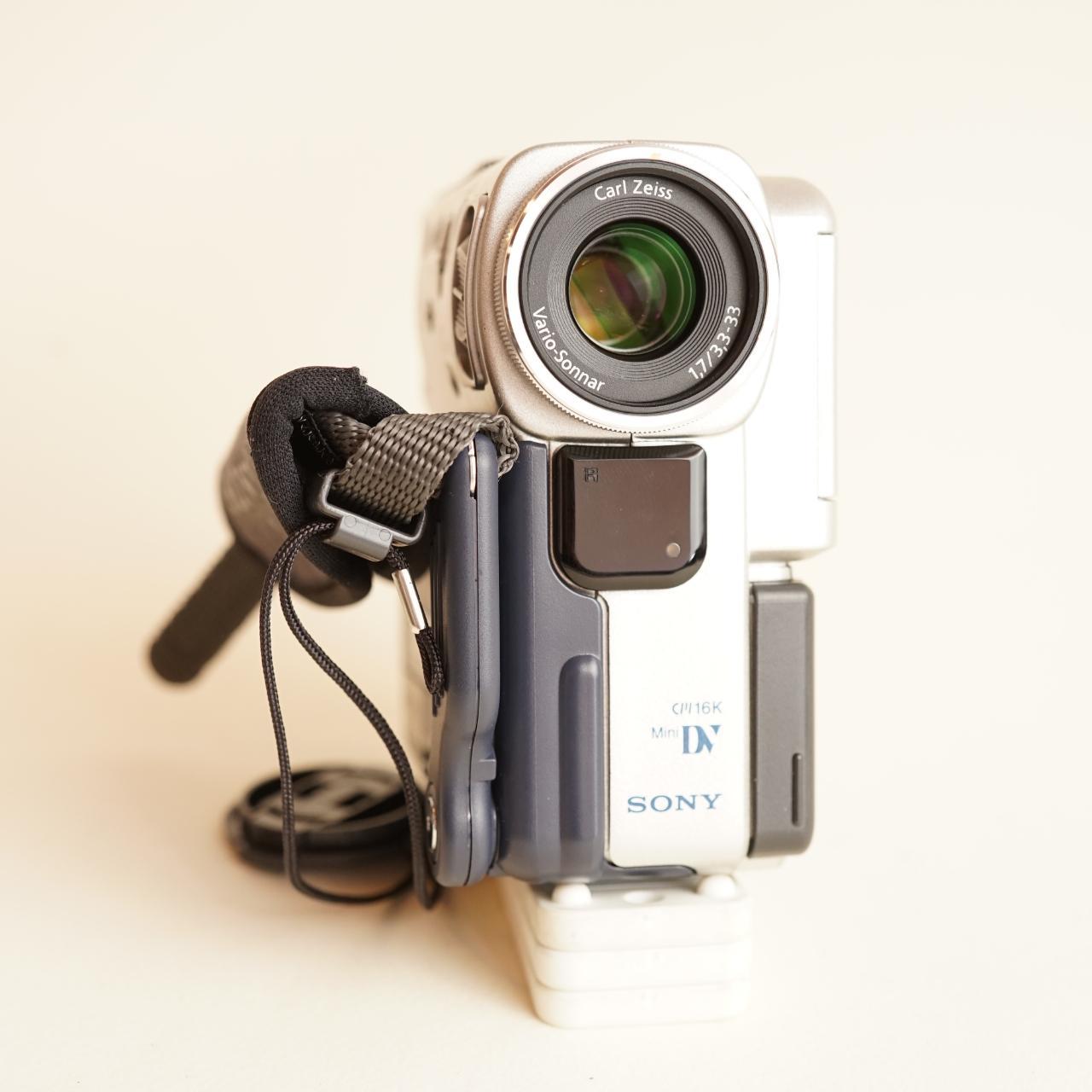Sony Handycam DCR-PC5 with Tapeless Accessories | Camcorder | Tested & Working | Silver