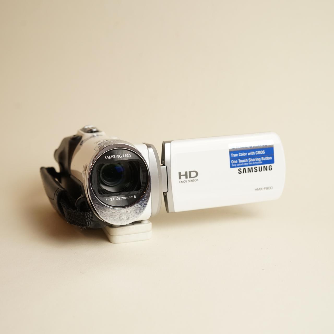 Samsung HMX-F900 Digital Camcorder | HD Video | Tested & Working | White