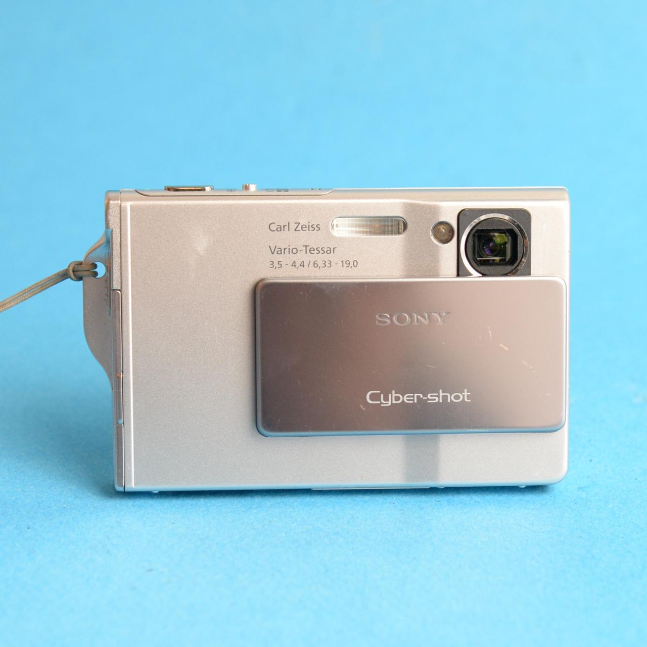 Sony Cyber-shot DSC-T7 Digital Camera | 5.1MP | Tested & Working | Silver